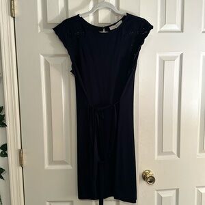 Loft women’s navy blue dress